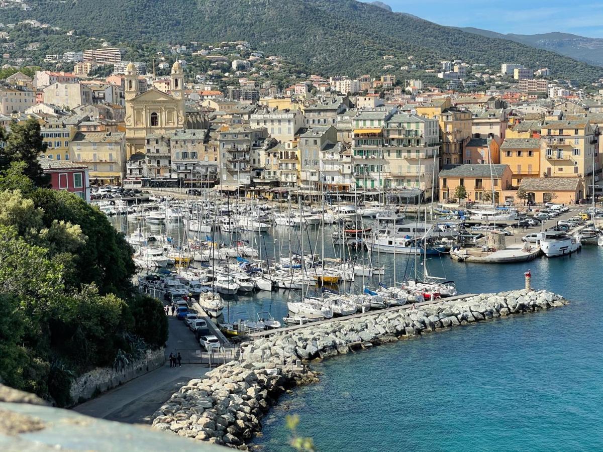 F3 Gd Standing 87 M2 Extraordinaire Vue Mer Pano Bastia  Exterior photo