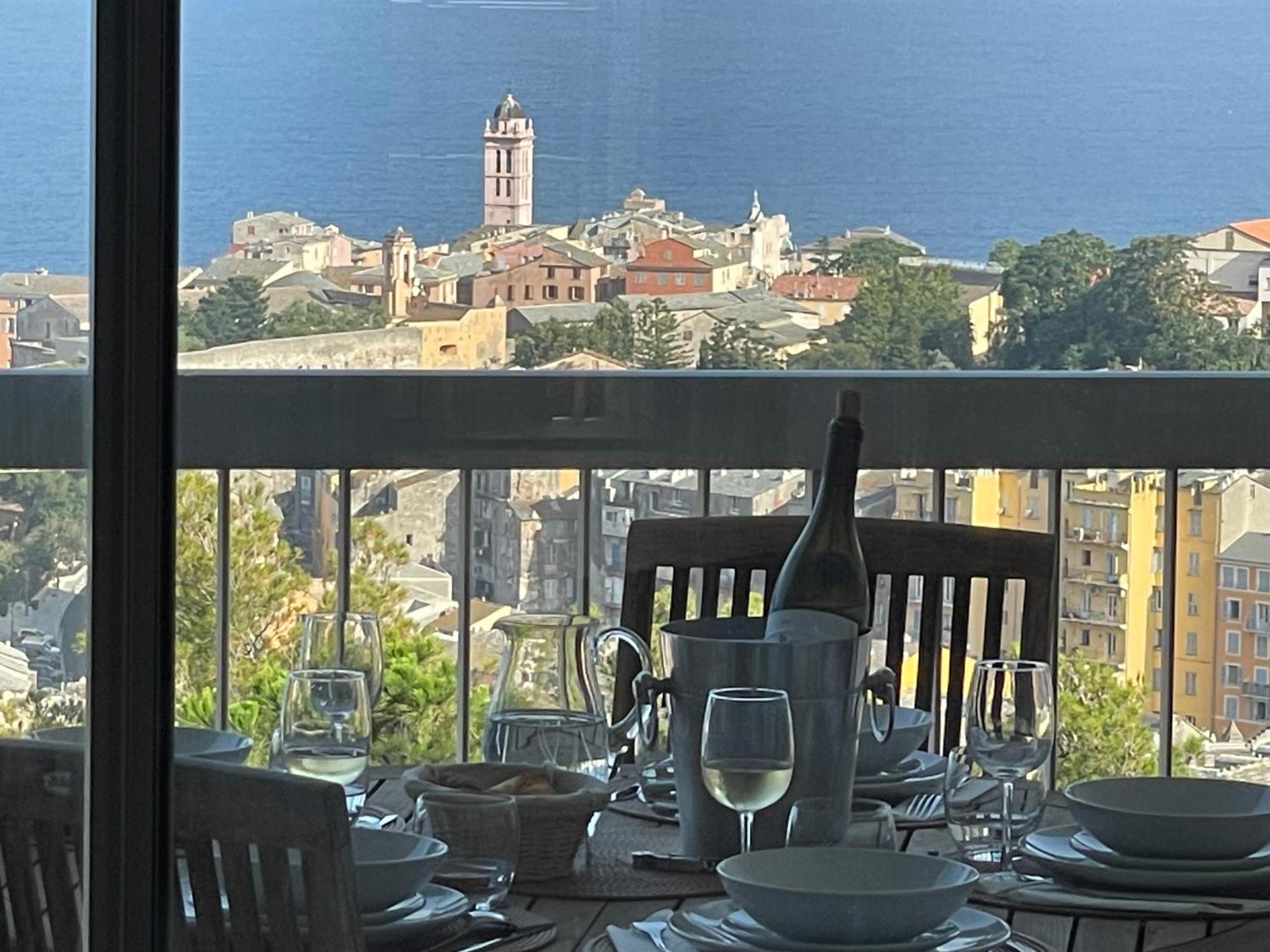 F3 Gd Standing 87 M2 Extraordinaire Vue Mer Pano Bastia  Exterior photo